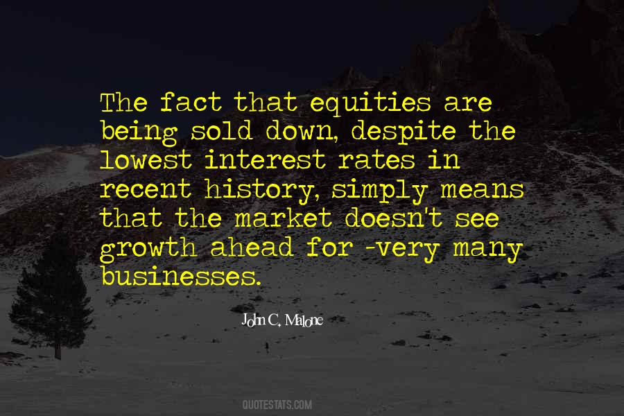 Quotes About Market Growth #1802380