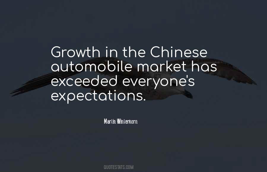 Quotes About Market Growth #1847405