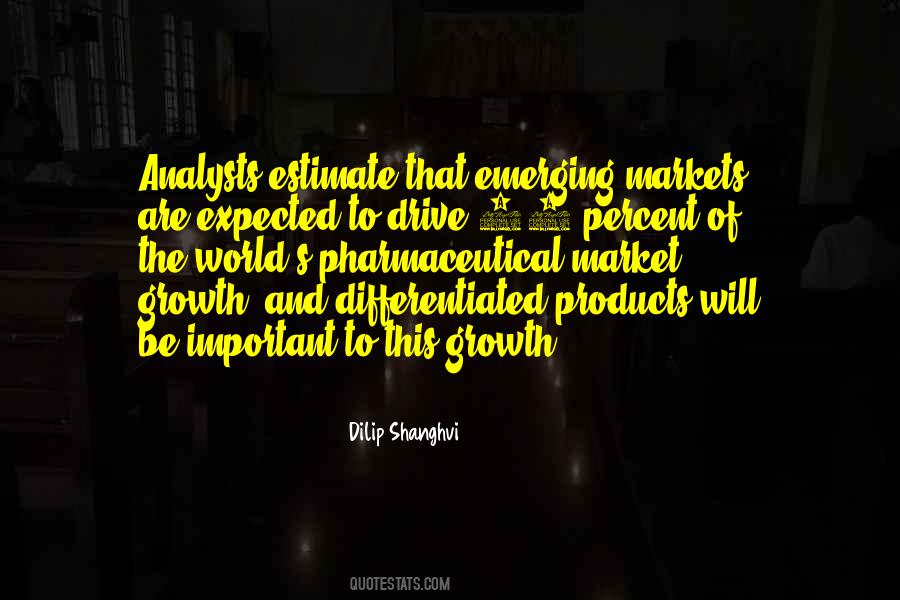 Quotes About Market Growth #875458