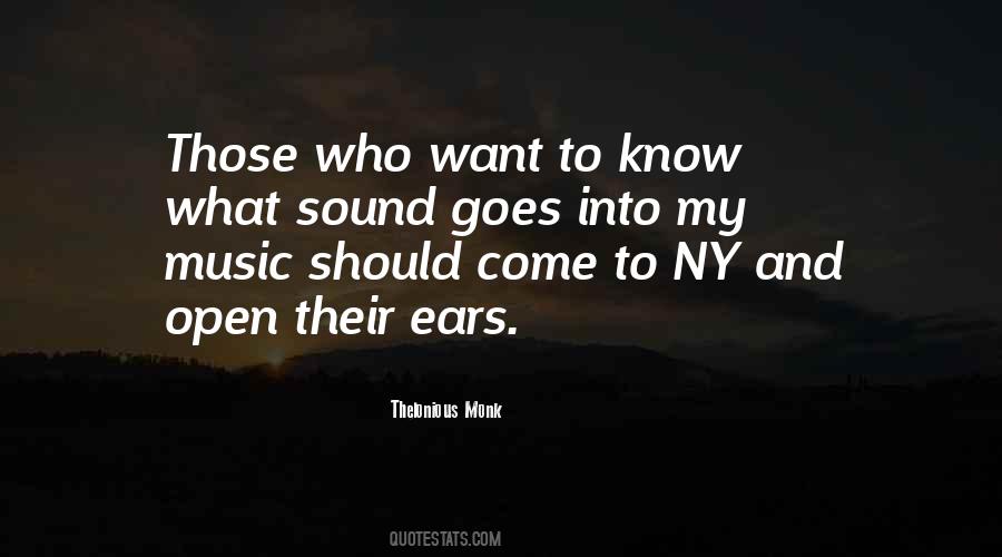 Music To My Ears Quotes #1558200