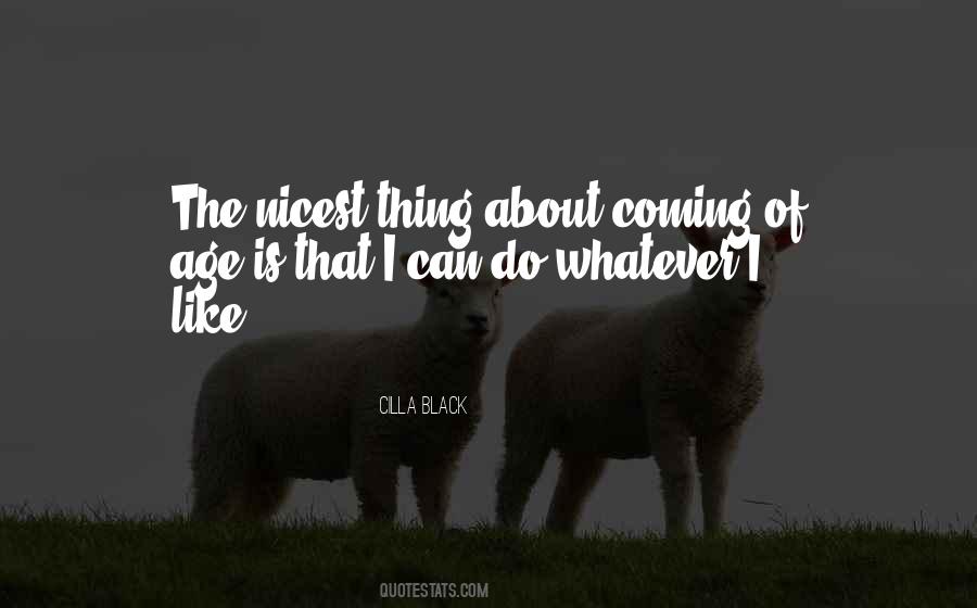 Nicest Thing Quotes #1584881