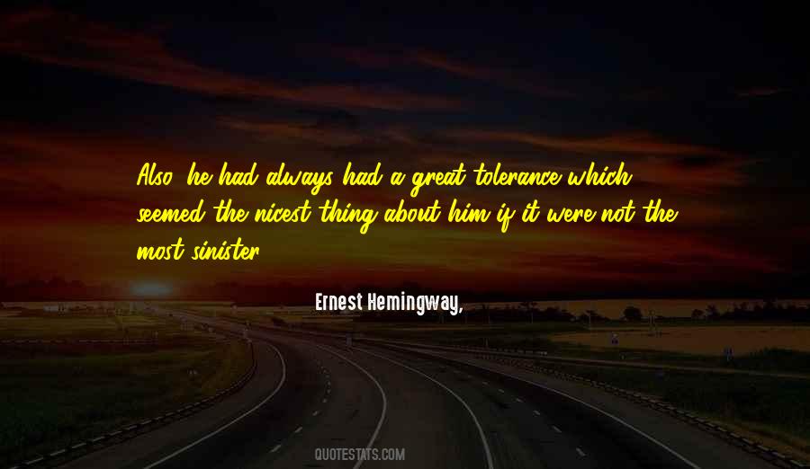 Nicest Thing Quotes #668080