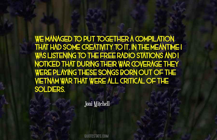 Quotes About The Meantime #563496