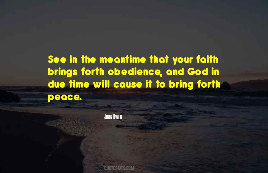 Quotes About The Meantime #611928