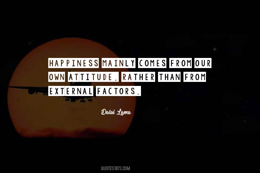 Quotes About Factors #1218525