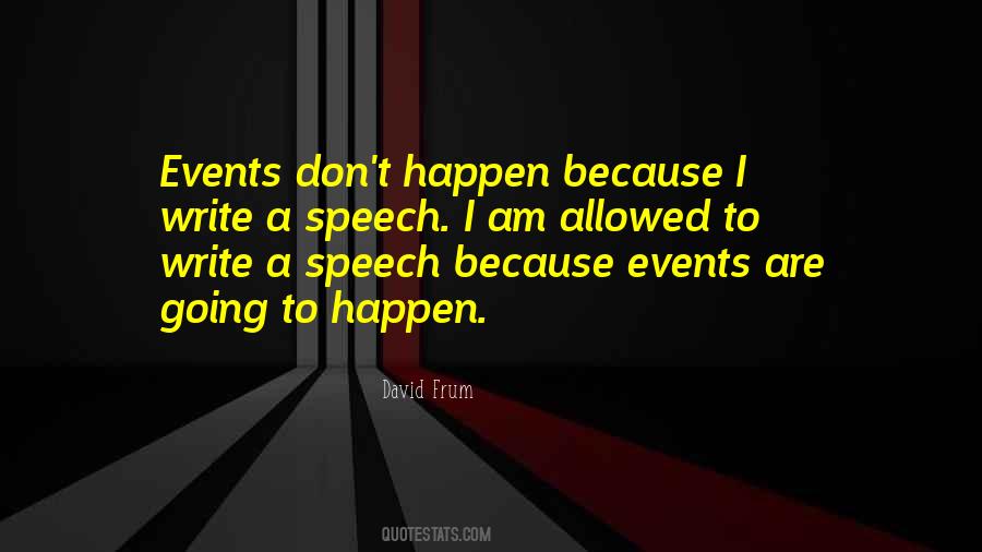 Quotes About Events #31105