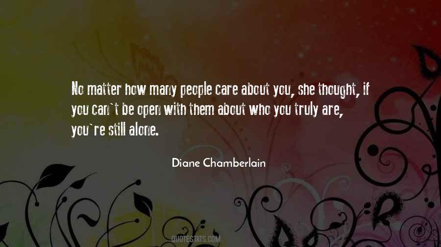 Quotes About Care About You #1306253