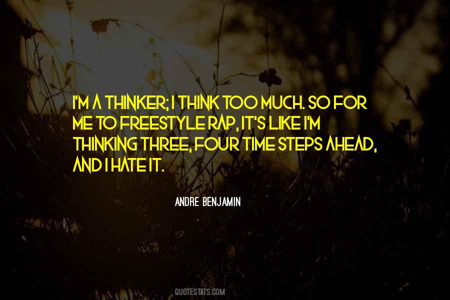Just Thinking Ahead Quotes #580105