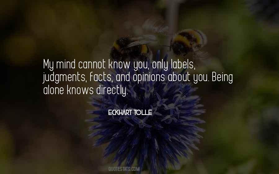 Quotes About Facts And Opinions #1366287