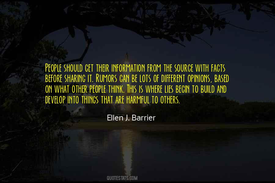 Quotes About Facts And Opinions #1646700