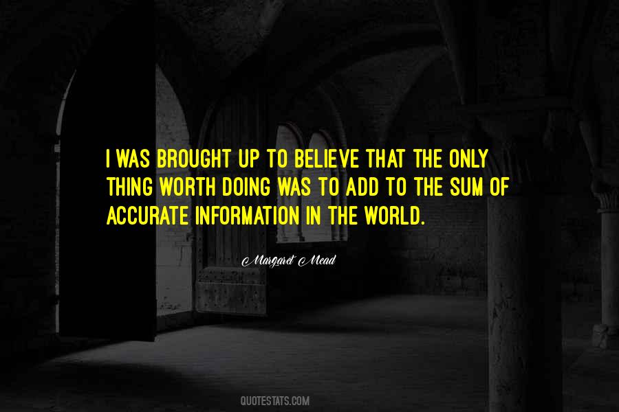 Quotes About Accurate #138928 Quotes About Accurate #138928