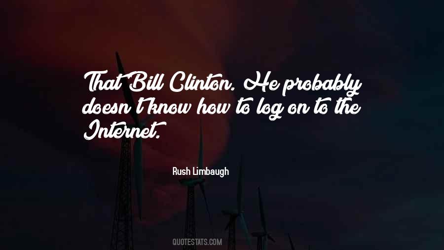 Quotes About Clinton #1861614