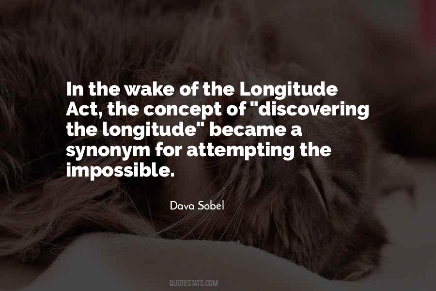 Longitude Act Quotes #53938