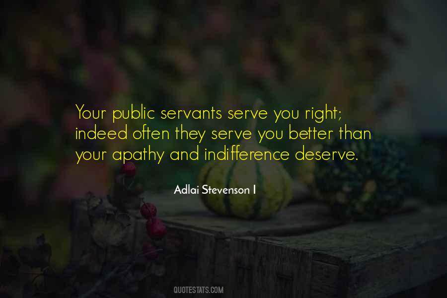 Quotes About Public Servants #1688669
