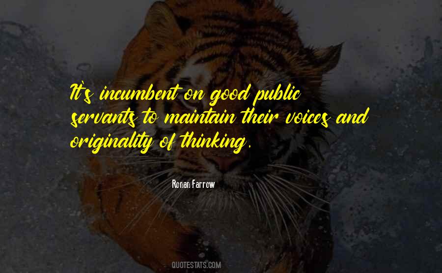 Quotes About Public Servants #884093