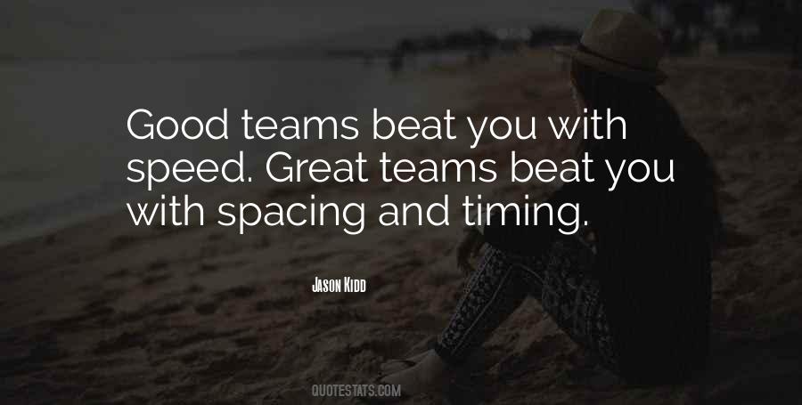 Quotes About Great Teams #1019082