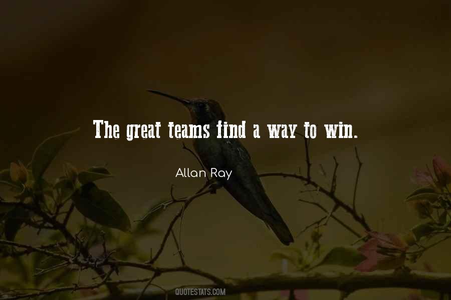 Quotes About Great Teams #181696