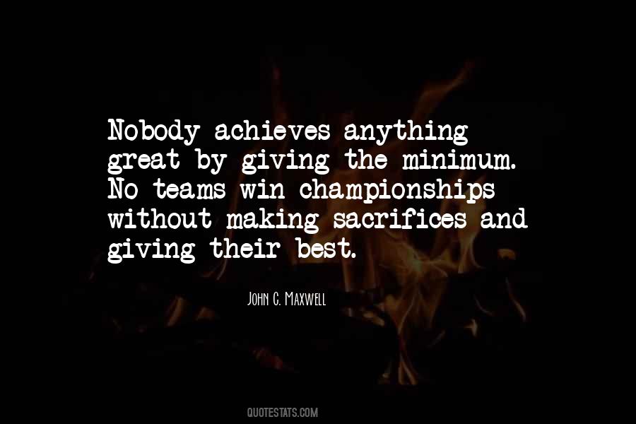 Quotes About Great Teams #370116
