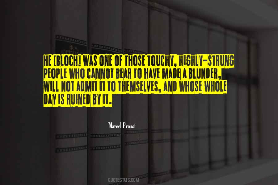 Very Touchy Quotes #184245