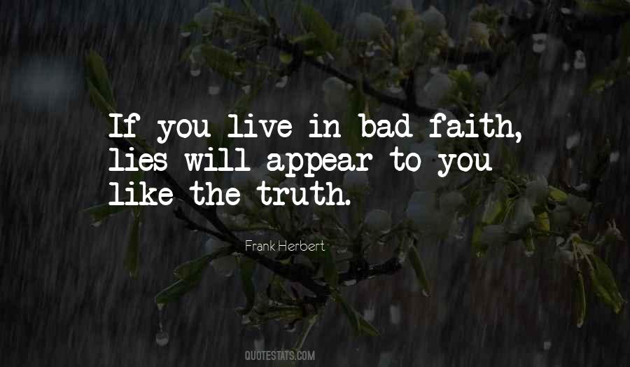 Bad Faith Quotes #1210619