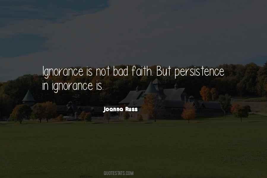 Bad Faith Quotes #1307047