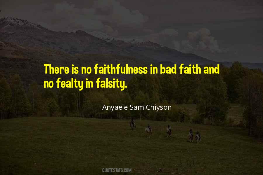Bad Faith Quotes #1654578