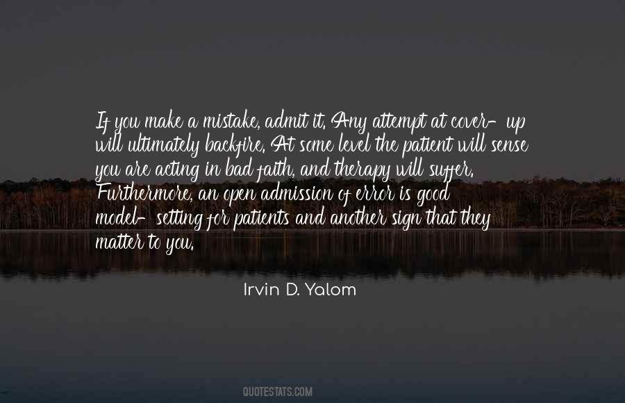 Bad Faith Quotes #1726195