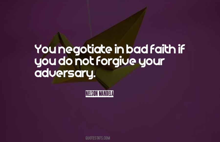 Bad Faith Quotes #464577