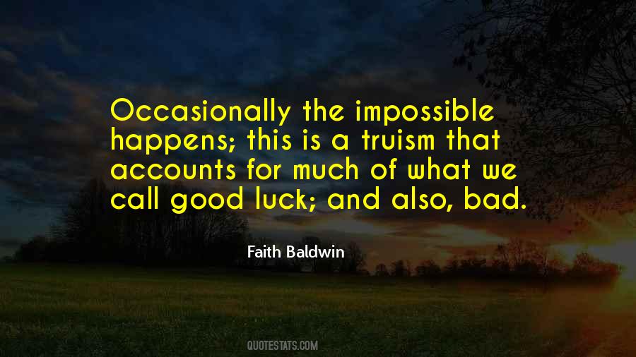 Bad Faith Quotes #501314