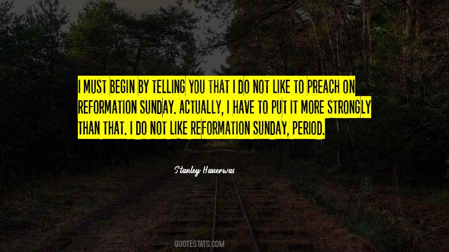 Reformation Sunday Quotes #445357