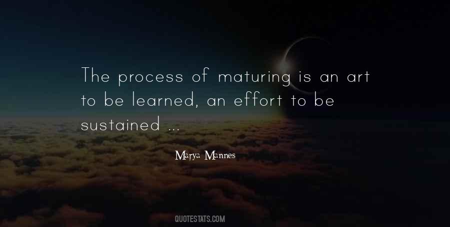 Quotes About Maturing #1852028