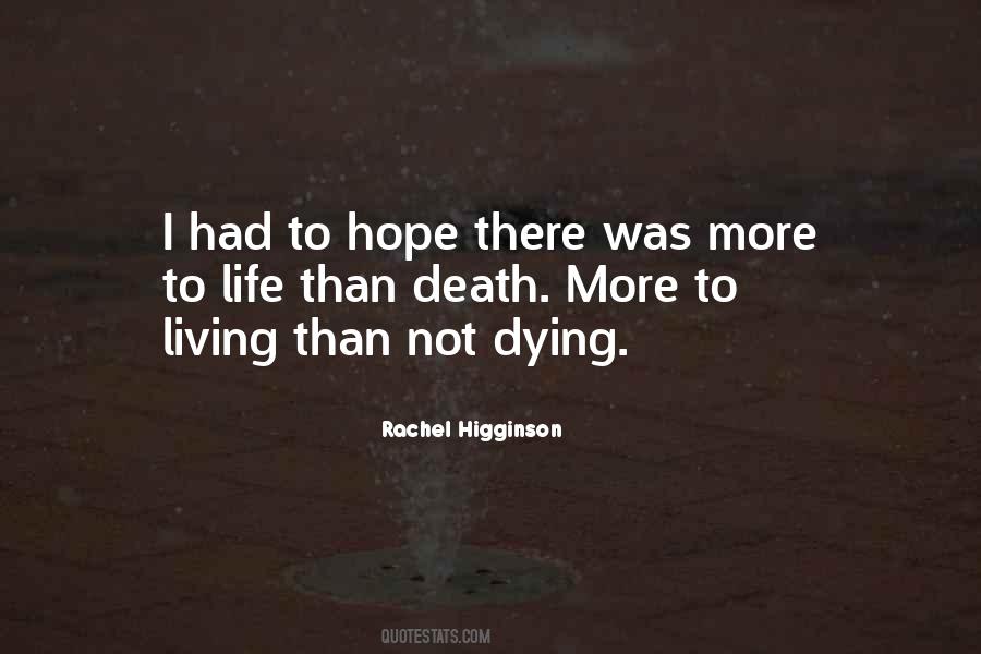 Not Dying Quotes #474550