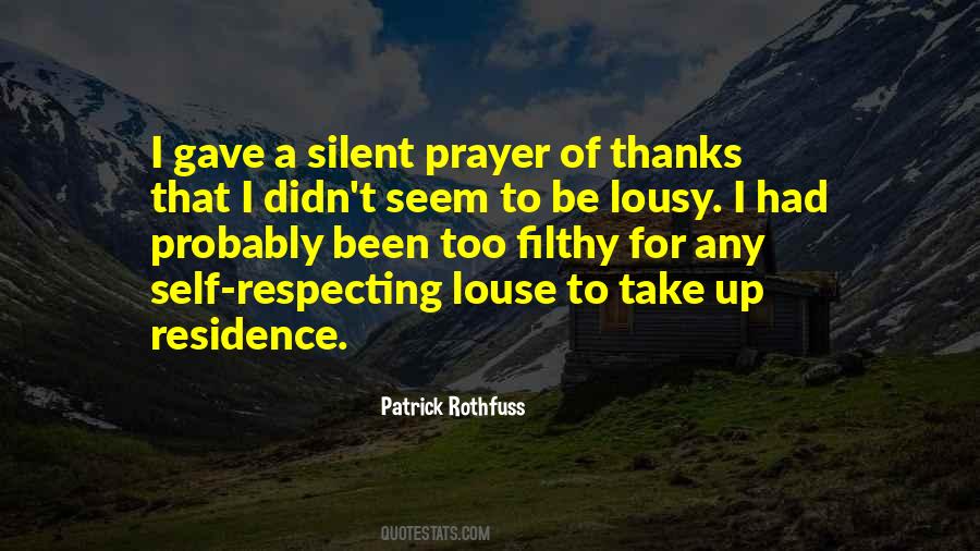 Quotes About Being Silent #1641