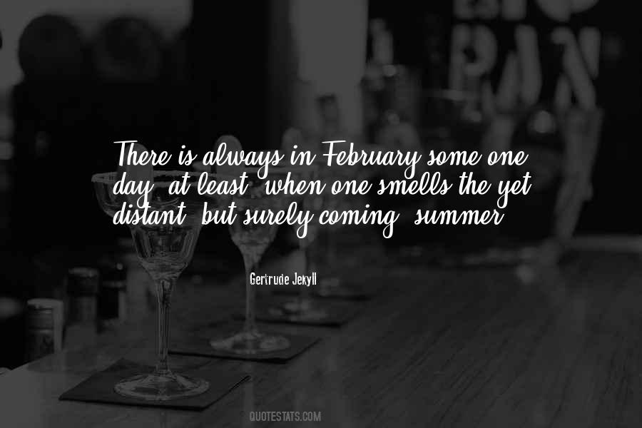 Quotes About Summer Coming #1368521