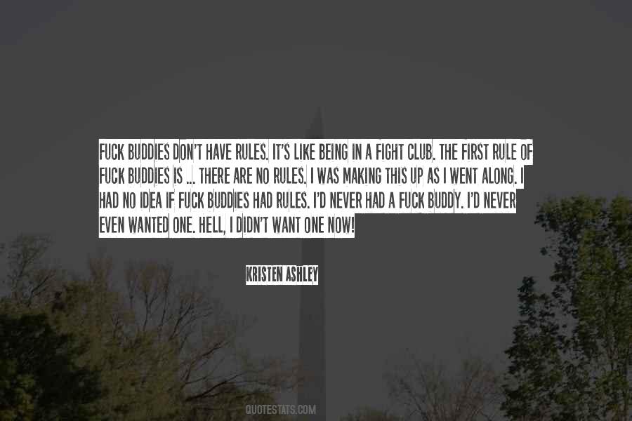 Fight Club Rules Quotes #702041