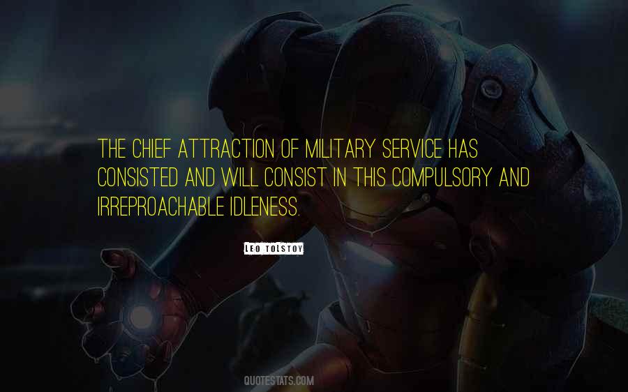 Quotes About The Military Service #1057404