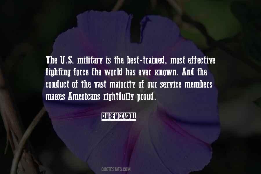 Quotes About The Military Service #1246807