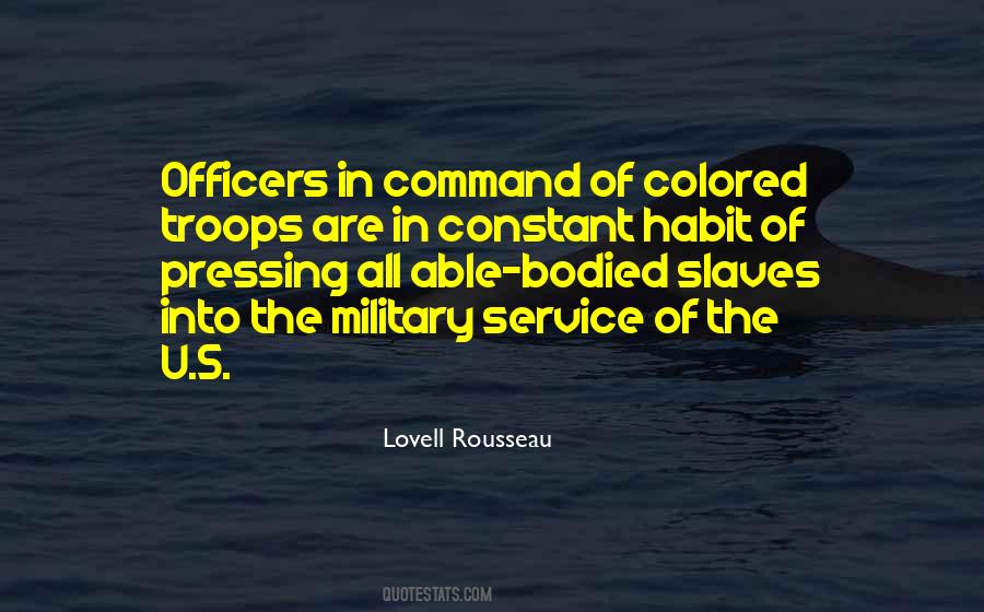 Quotes About The Military Service #98736