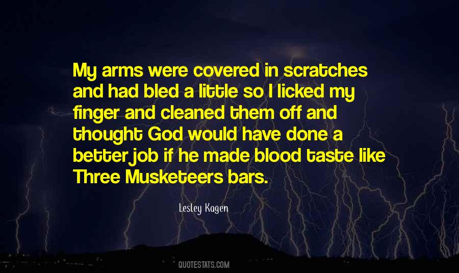 Blood Covered Quotes #1098323