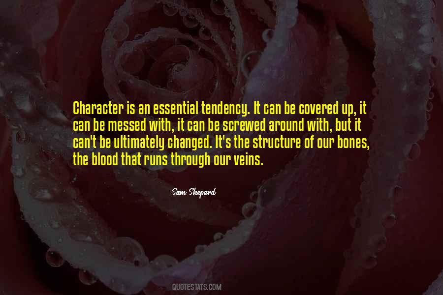 Blood Covered Quotes #1209605