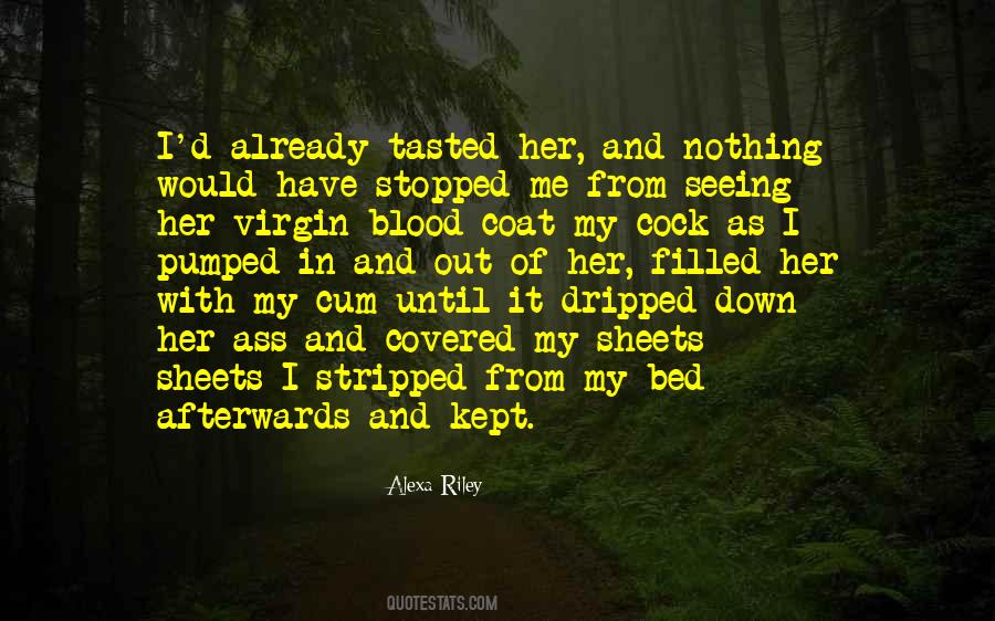 Blood Covered Quotes #212735