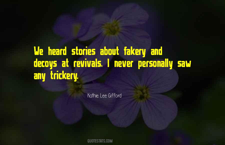 Quotes About Trickery #1097958