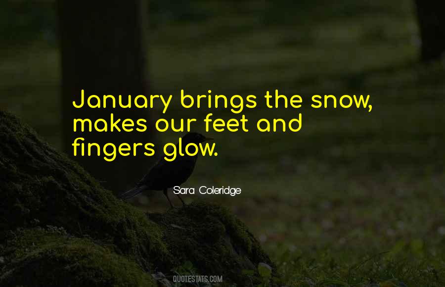 January Brings Quotes #1047330
