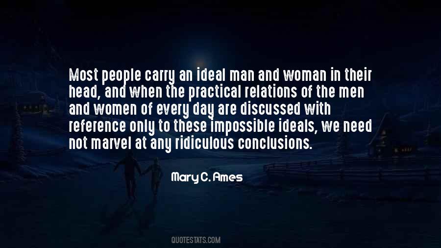 Quotes About The Ideal Woman #1523155