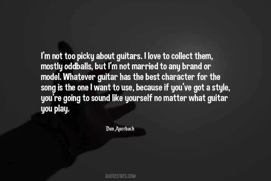 Quotes About Guitars Love #450115