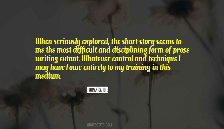 Quotes About Short Prose #614924