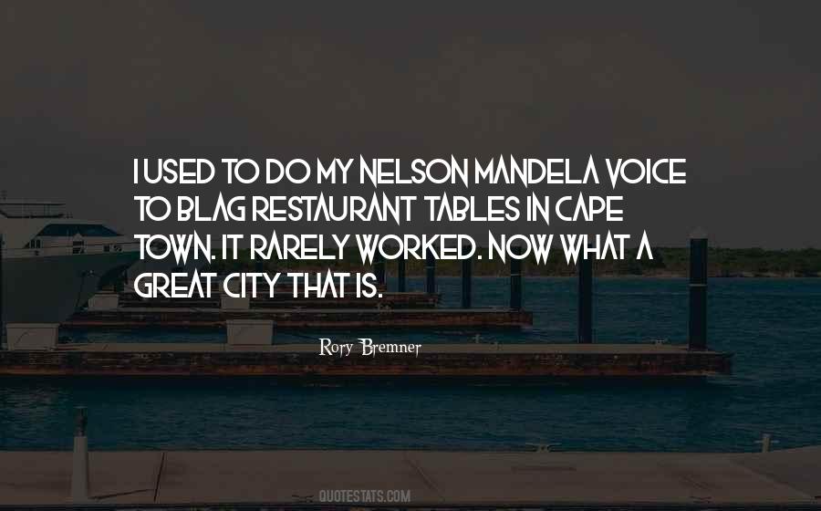 Quotes About Cape Town #1021088