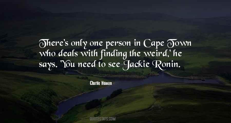 Quotes About Cape Town #183068