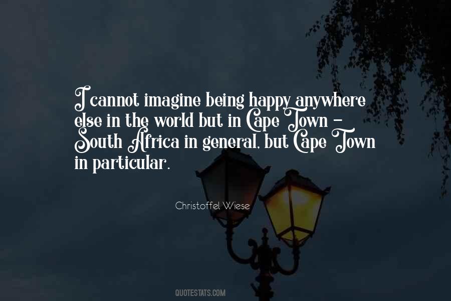 Quotes About Cape Town #478104
