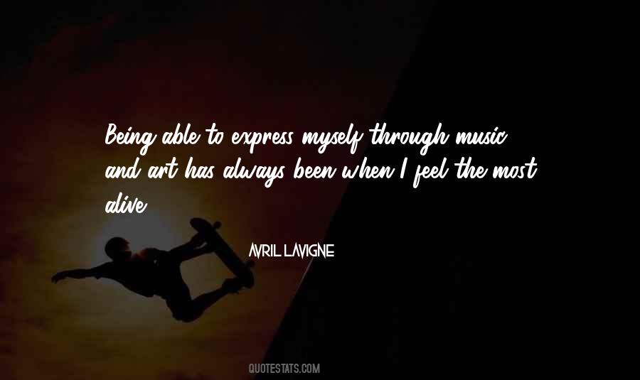 Quotes About Myself And Music #11404